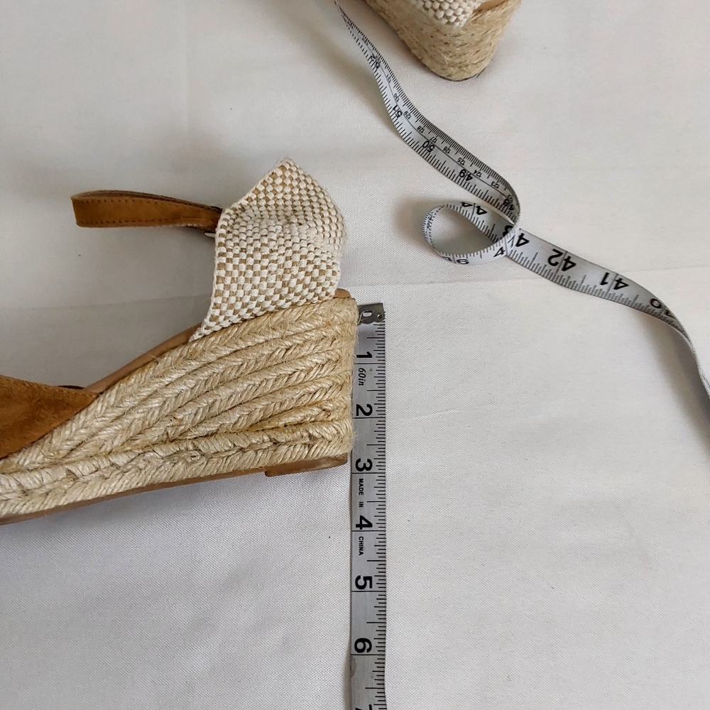 Paseart Anthropologie Wedge Platform Sandals - Picture 10 of 13
